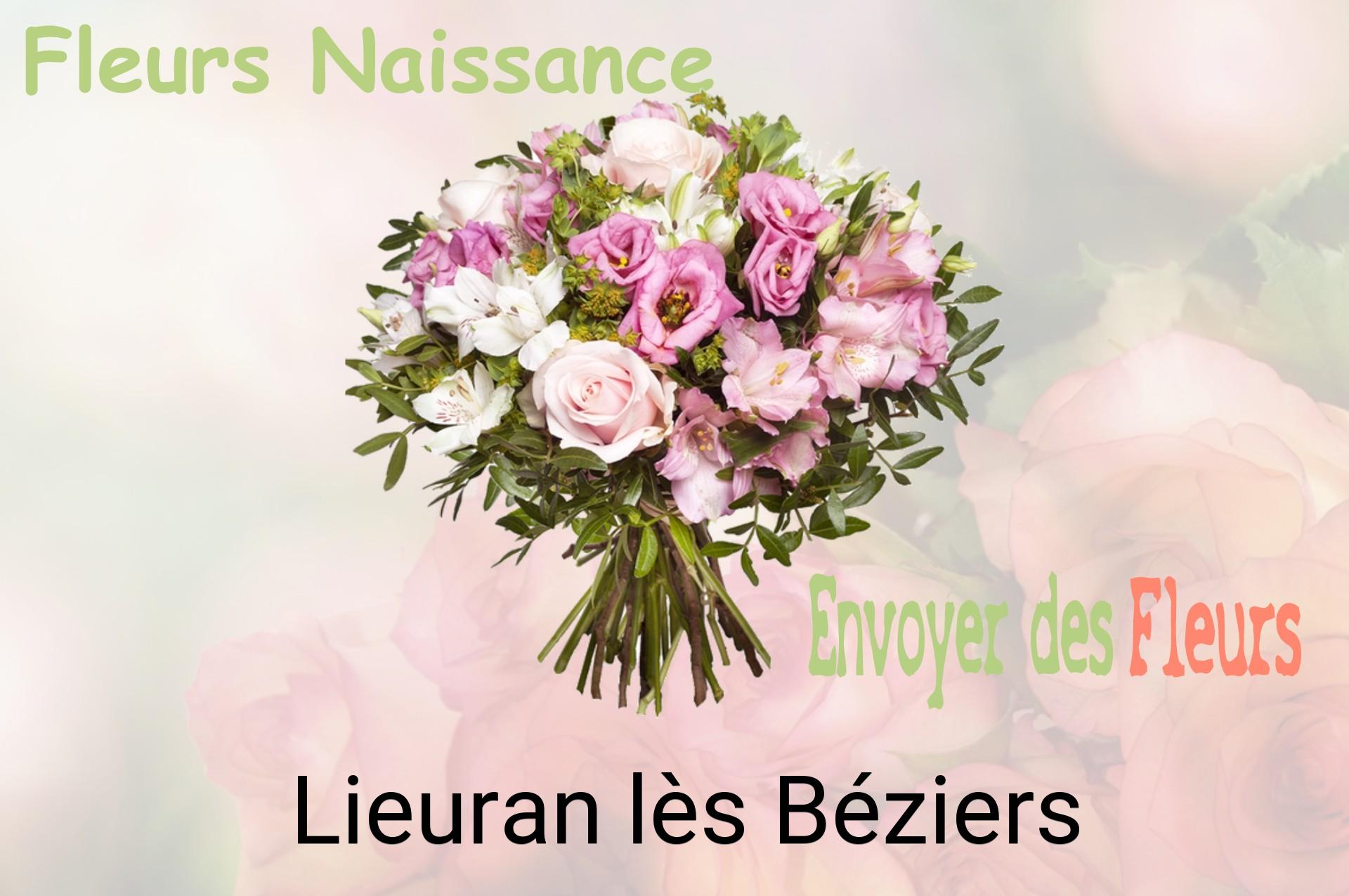 Bouquet de fleurs de naissance livré à Lieuran-lès-Béziers
